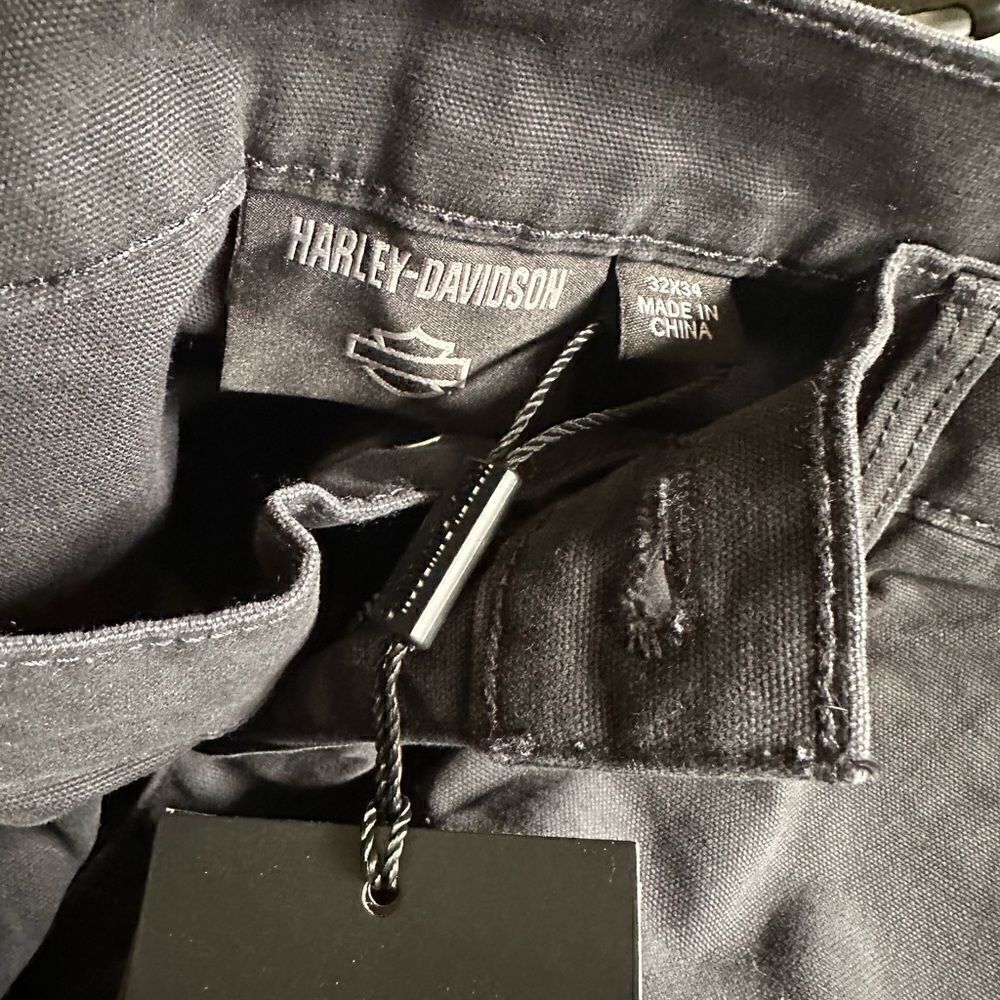 🔥HARLEY-DAVIDSON MENS Rugged, Mechanic woven pants. Limited edition, 32x34 - Picture 7 of 13
